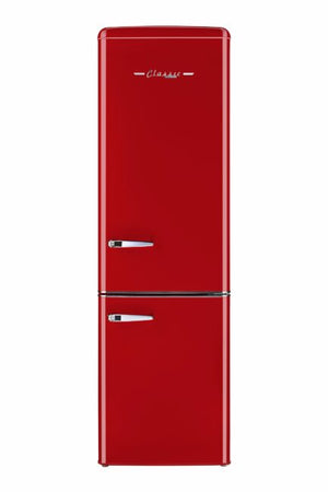 Réfrigérateur électrique à congélateur dans le bas de 9 pi³ - Rouge bonbon