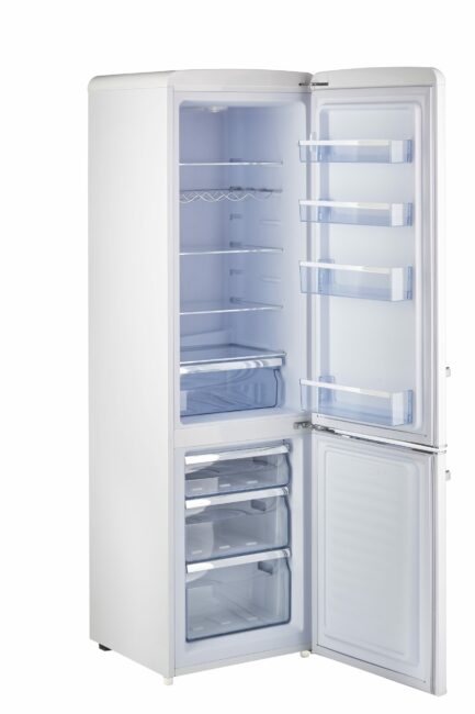 Classic Retro 21.6 in. 8.7 cu. ft. Retro Bottom Freezer