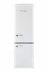 Réfrigérateur électrique à congélateur dans le bas de 9 pi³ - Blanc guimauve