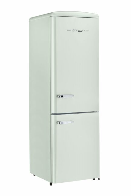 Unique 330 Litre Summer Mint Green AC Refrigerator/Freezer