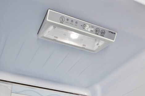 Classic Retro 23.6 in 11.7 cu. ft. Frost Free Retro Bottom Classic Retro 23.6 in 11.7 cu. ft. Frost Free Retro Bottom