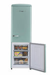 Classic Retro 23.6 in 11.7 cu. ft. Frost Free Retro Bottom Freezer Refrigerator in Ocean Mist Turqoise, ENERGY STAR