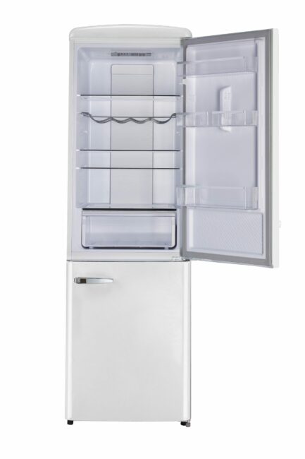 Classic Retro 23.6 in 11.7 cu. ft. Frost Free Retro Bottom Freezer