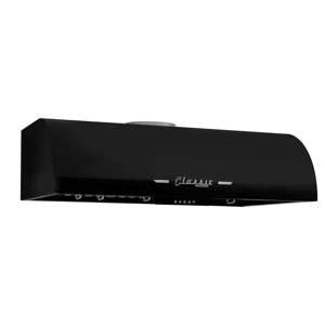 Unique 36' Classic Retro Midnight Black Range Hood