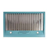 Unique 36' Classic Retro Ocean Mist Turquoise Range Hood