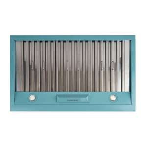 Unique 36' Classic Retro Ocean Mist Turquoise Range Hood