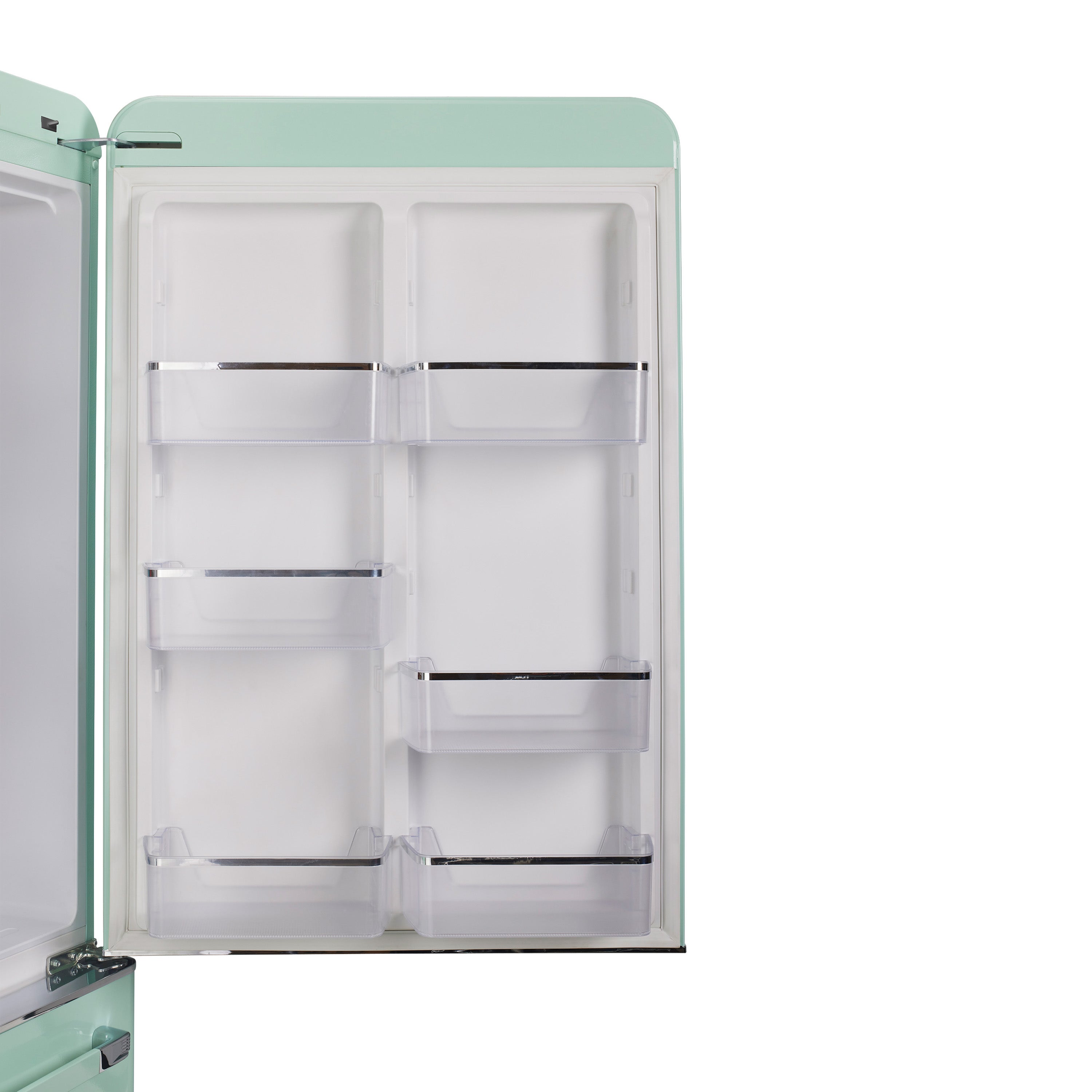 Classic Retro 30 in 17.7 cu. ft. Frost Free Retro Bottom Freezer