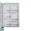 Classic Retro 30 in 17.7 cu. ft. Frost Free Retro Bottom Freezer Refrigerator in Summer Mint Green, ENERGY STAR