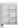 Classic Retro 30 in 17.7 cu. ft. Frost Free Retro Bottom Freezer Refrigerator in Marshmallow White, ENERGY STAR