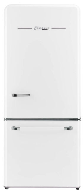 Unique 510Litre Marshmallow White Bottom Mount Refrigerator