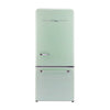 Classic Retro 30 in 17.7 cu. ft. Frost Free Retro Bottom Freezer Refrigerator in Summer Mint Green, ENERGY STAR
