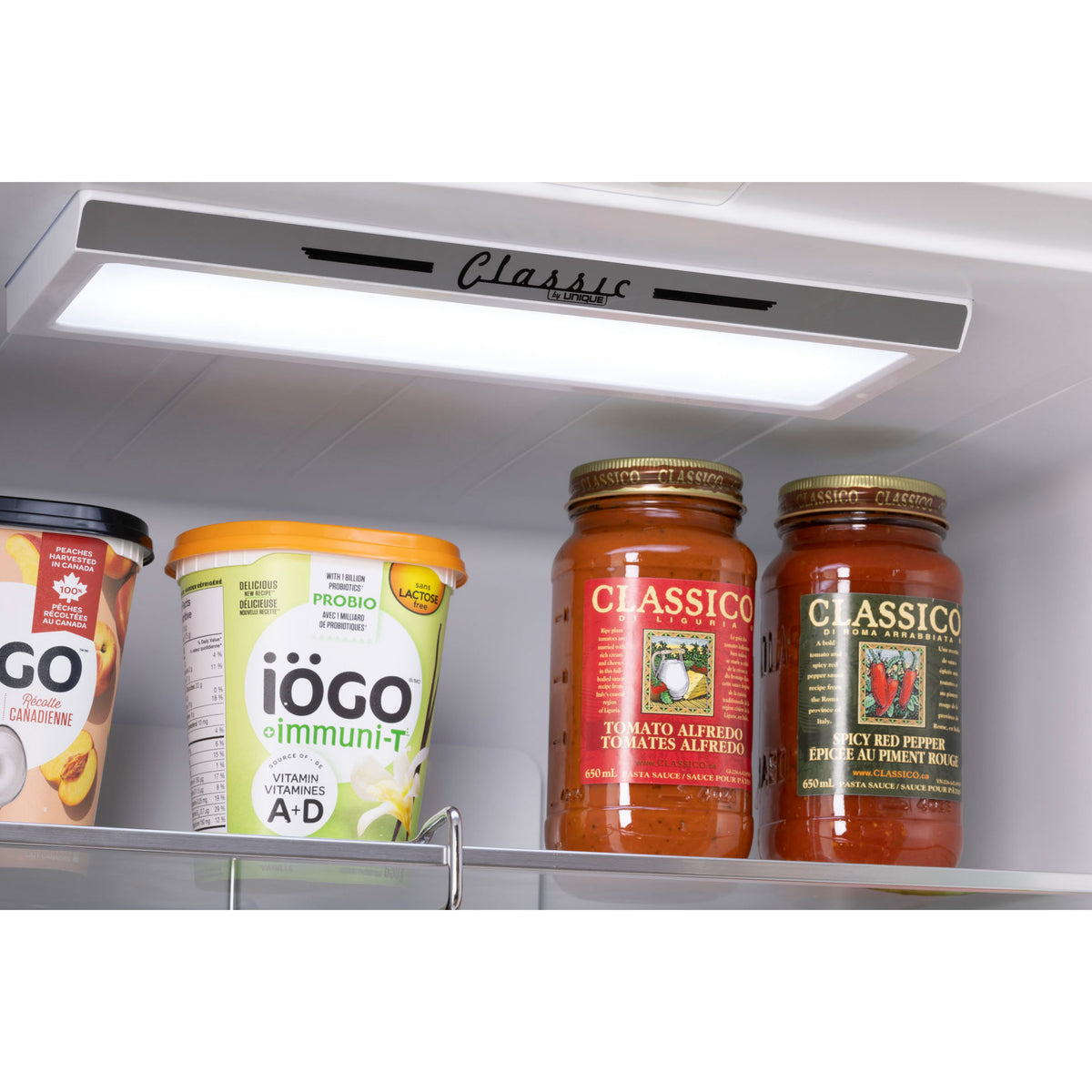 Classic Retro 30 in 17.7 cu. ft. Frost Free Retro Bottom Freezer Refrigerator in Marshmallow White, ENERGY STAR