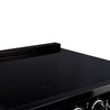 Unique 30' Classic Retro Induction Range Midnight Black