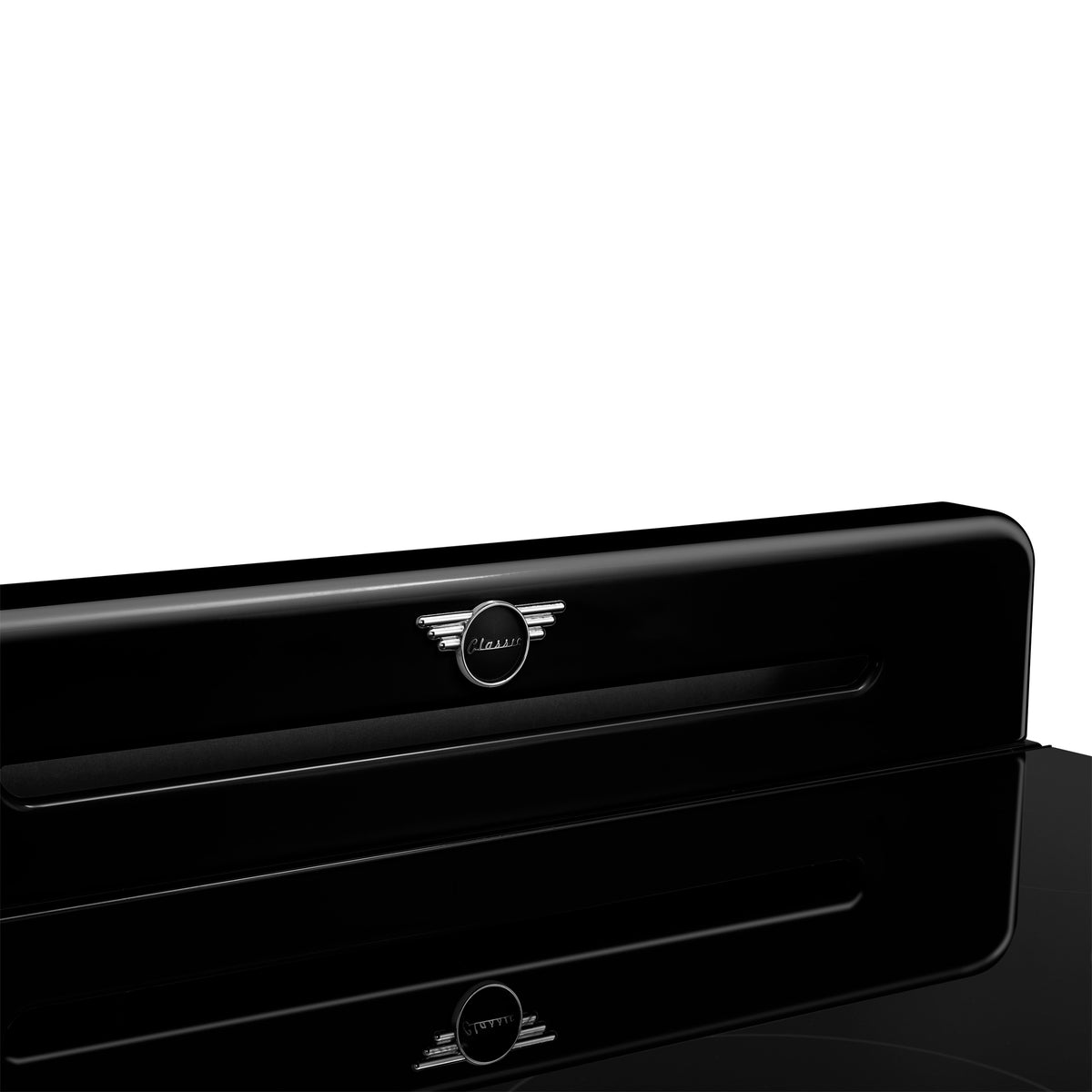 Unique 30' Classic Retro Induction Range Midnight Black