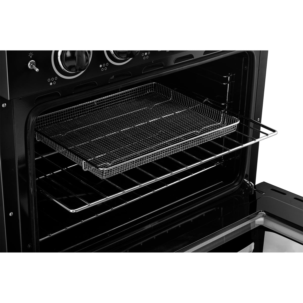 Unique 30' Classic Retro Induction Range Midnight Black