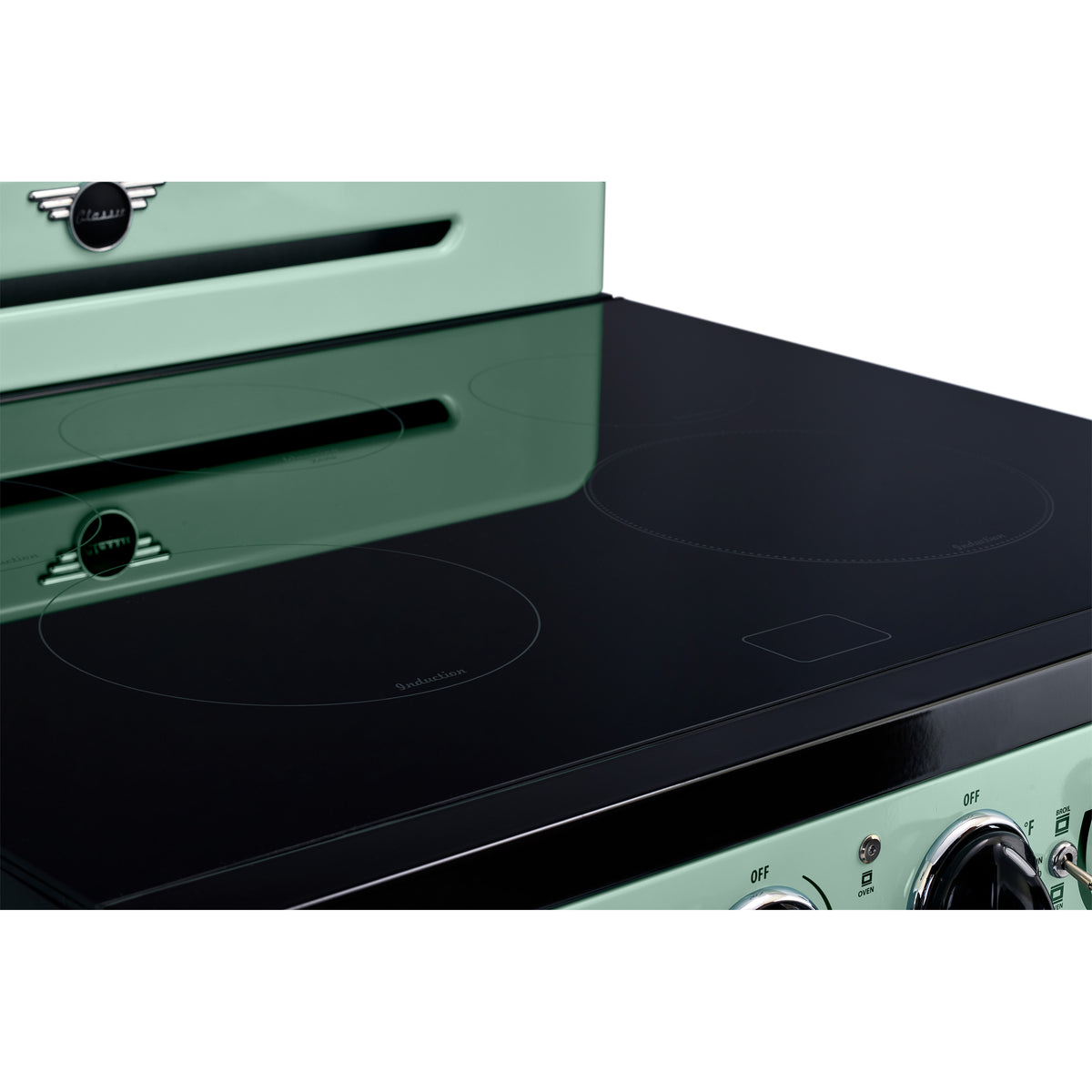 Unique 30' Classic Retro Induction Range Summer Mint Green