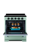 Unique 30' Classic Retro Induction Range Summer Mint Green