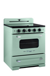 Unique 30' Classic Retro Induction Range Summer Mint Green