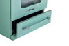 Unique 30' Classic Retro Induction Range Ocean Mist Turquoise