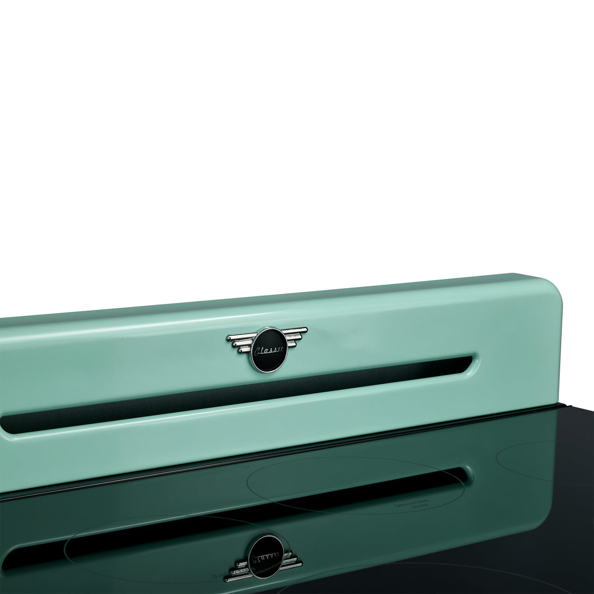 Unique 30' Classic Retro Induction Range Ocean Mist Turquoise