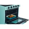 Unique 30' Classic Retro Induction Range Ocean Mist Turquoise