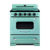 Unique 30' Classic Retro Induction Range Ocean Mist Turquoise