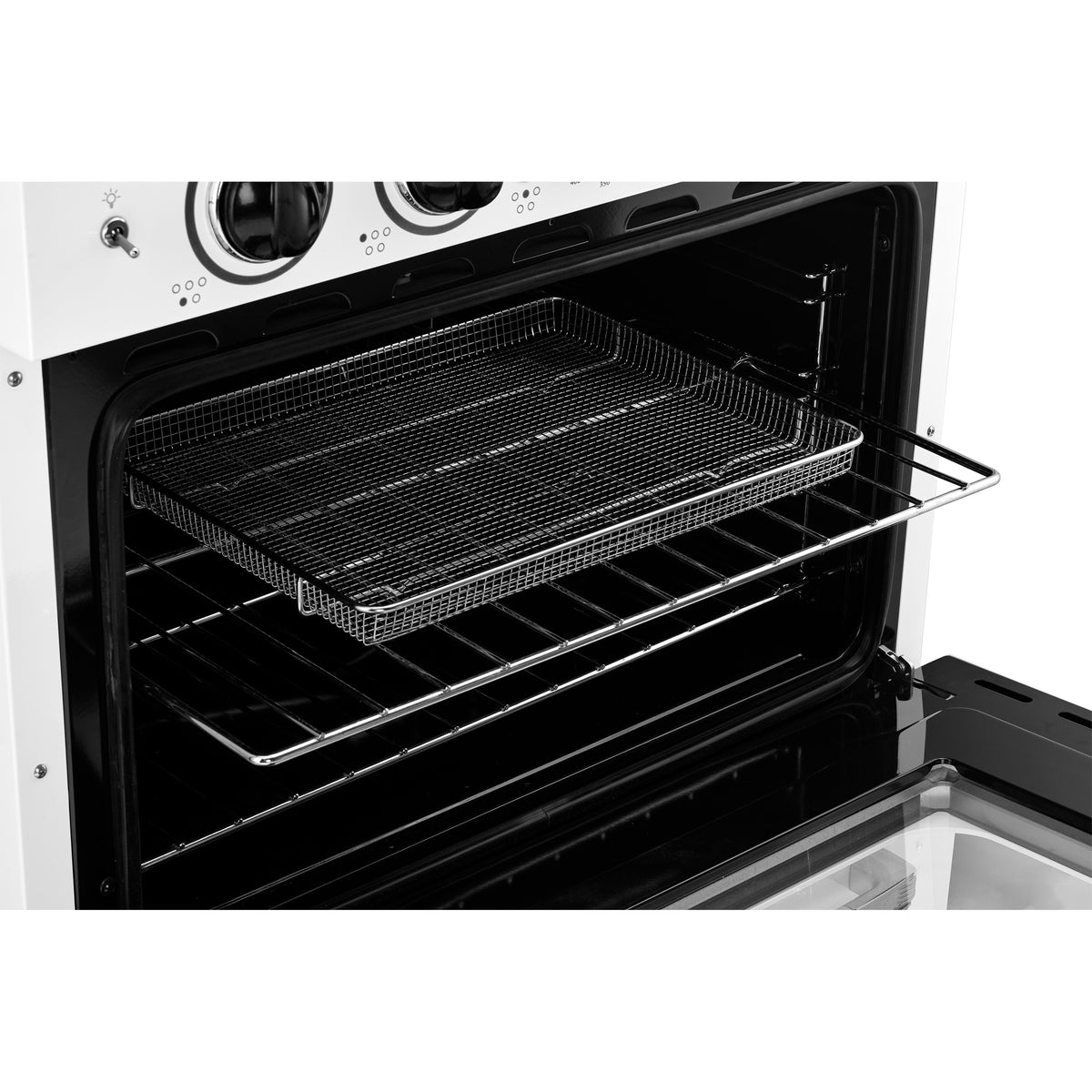 Unique 30' Classic Retro Induction Range Marshmallow White