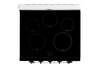 Unique 30' Classic Retro Induction Range Marshmallow White