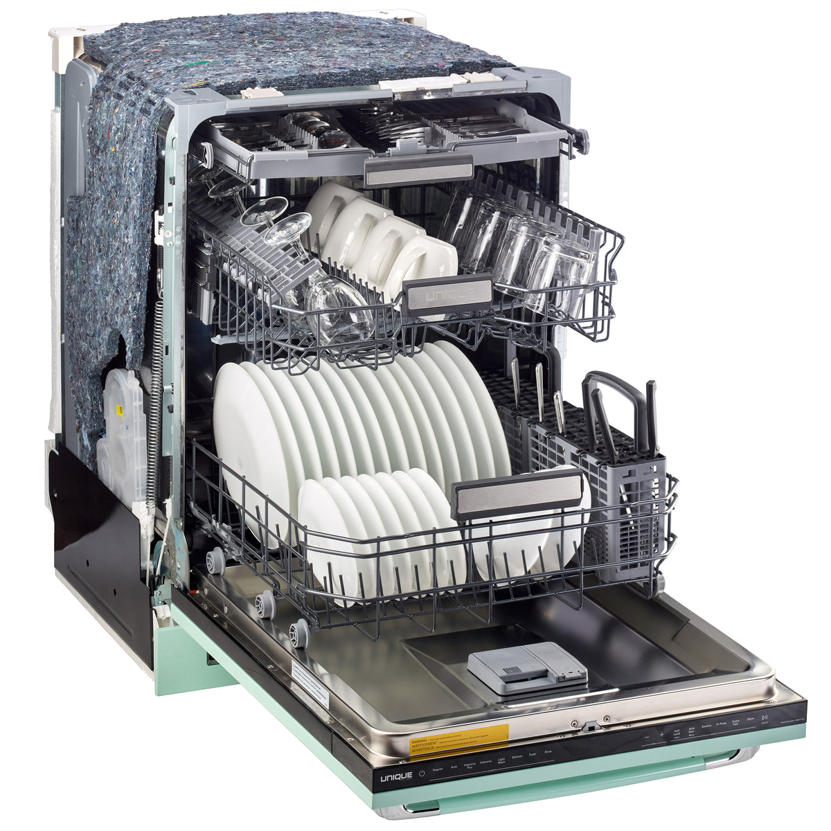 Classic RetroLuxe Dishwasher Panel Ready Summer Mint Green
