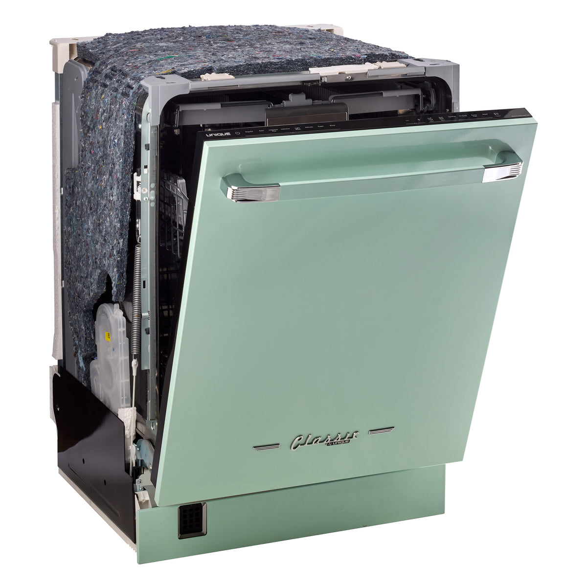 Classic RetroLuxe Dishwasher Panel Ready Summer Mint Green