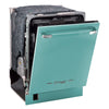 Classic RetroLuxe Dishwasher Panel Ready Ocean Mist Turquoise
