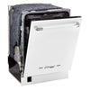 Classic RetroLuxe Dishwasher Panel Ready White
