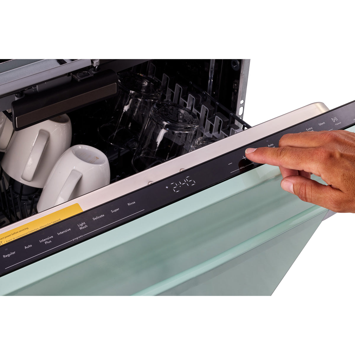 Classic RetroLuxe Dishwasher Panel Ready Summer Mint Green