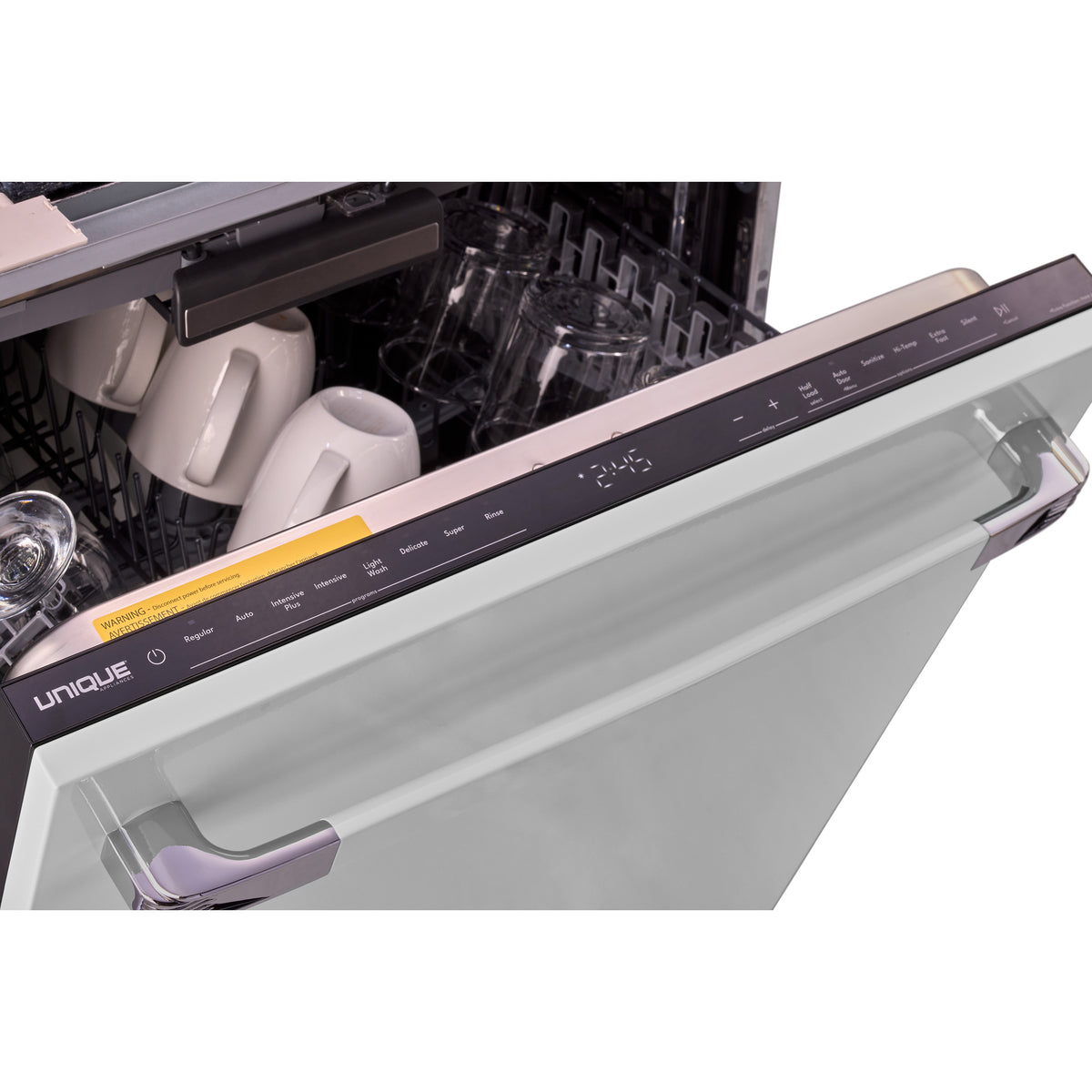 Classic RetroLuxe Dishwasher Panel Ready White