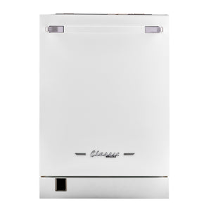 Classic RetroLuxe Dishwasher Panel Ready White
