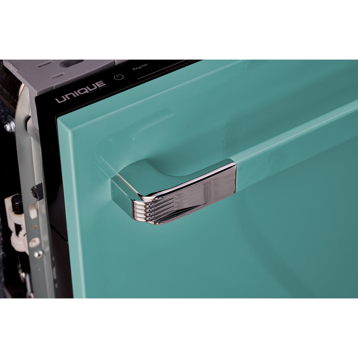 Classic RetroLuxe Dishwasher Panel Ready Ocean Mist Turquoise