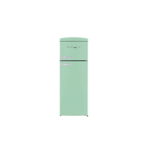 Classic Retro 7.5 cu.ft. Top Mount Refrigerator in Summer Mint Green