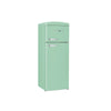 Classic Retro 7.5 cu.ft. Top Mount Refrigerator in Summer Mint Green