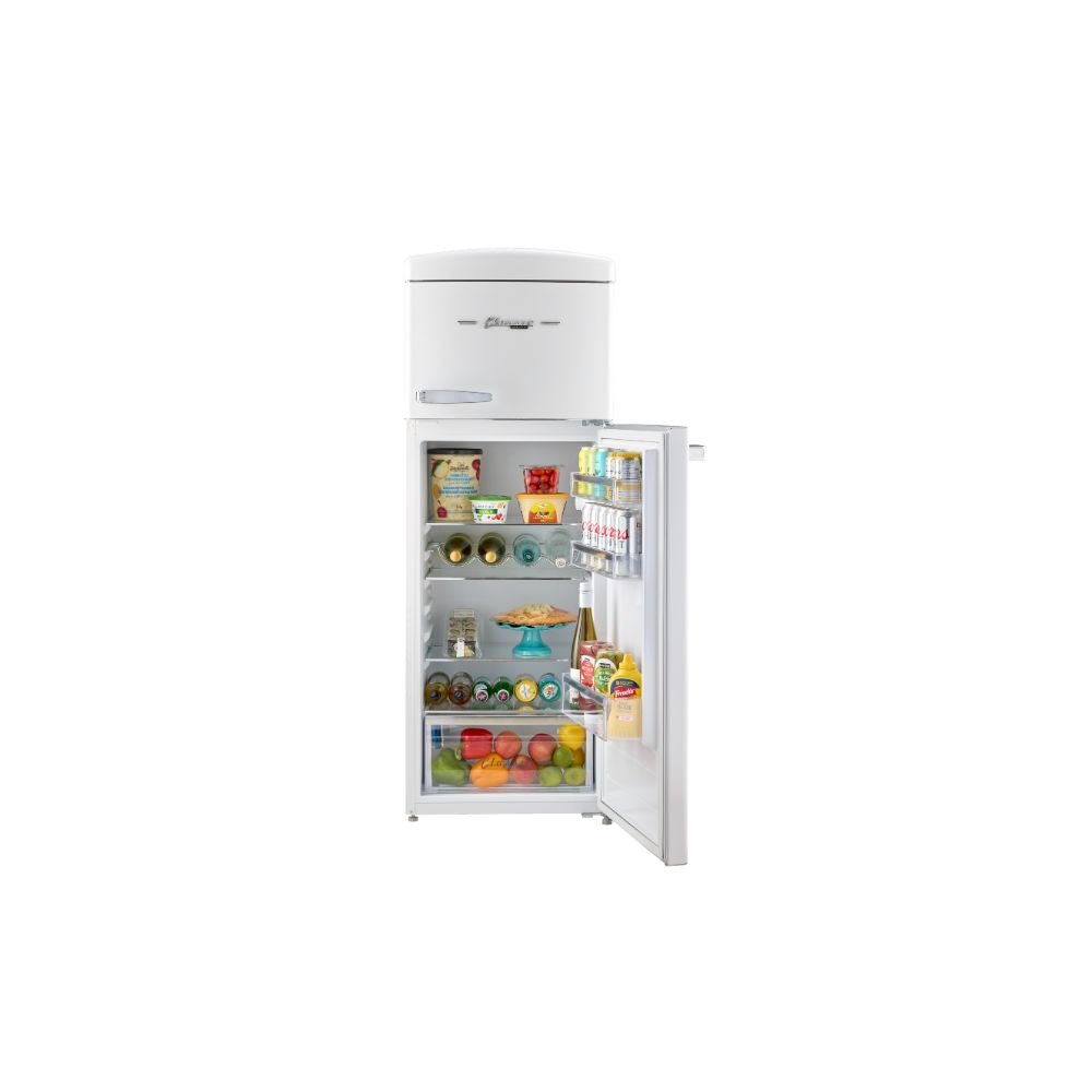 Classic Retro 7.5 cu ft Top Mount Refrigerator