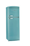 Unique 310L Ocean Mist Turquoise Top Mount Refrigerator