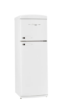 Unique 310L Marshmallow White Top Mount Refrigerator