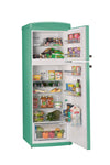Unique 310L Ocean Mist Turquoise Top Mount Refrigerator