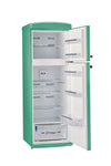 Unique 310L Ocean Mist Turquoise Top Mount Refrigerator