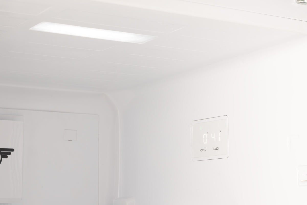 Unique 310L Ocean Mist Turquoise Top Mount Refrigerator