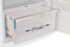 Unique 310L Marshmallow White Top Mount Refrigerator