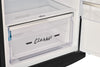 Unique 310L Matte Black Top Mount Refrigerator