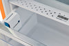 Unique 310L Creamsicle Orange Top Mount Refrigerator