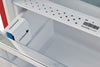 Unique 310L Candy Apple Red Top Mount Refrigerator
