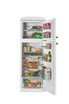 Unique 310L Marshmallow White Top Mount Refrigerator