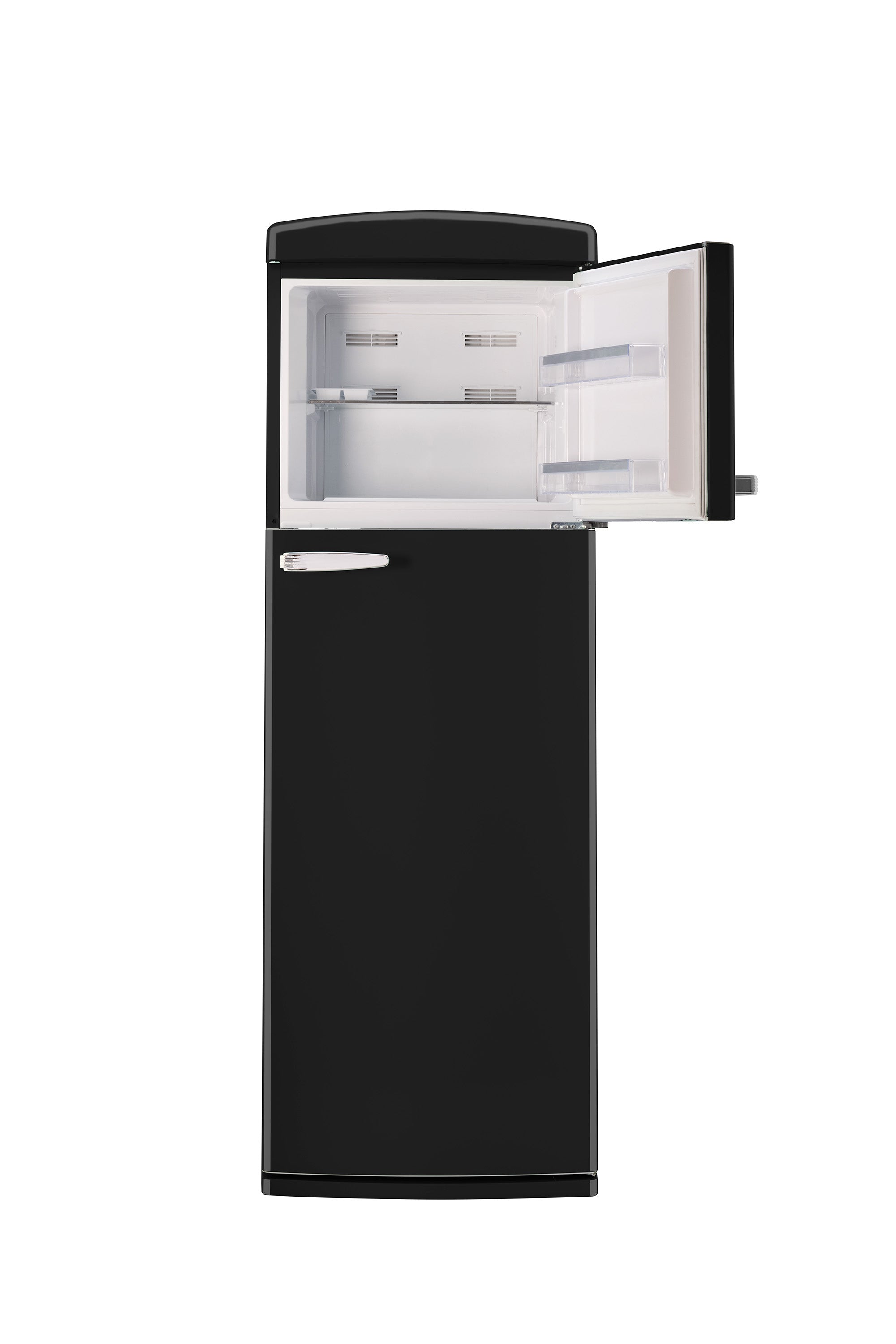 Unique 310L Midnight Black Top Mount Refrigerator – Unique Appliances